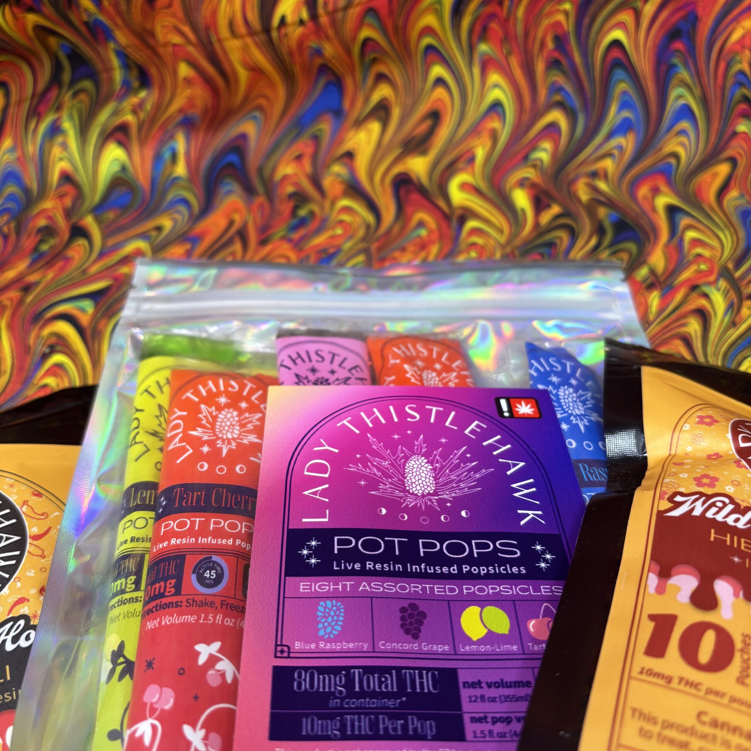 One-of-a-Kind Products From Lady Thistlehawk! Pot Pops and Honey Packs!